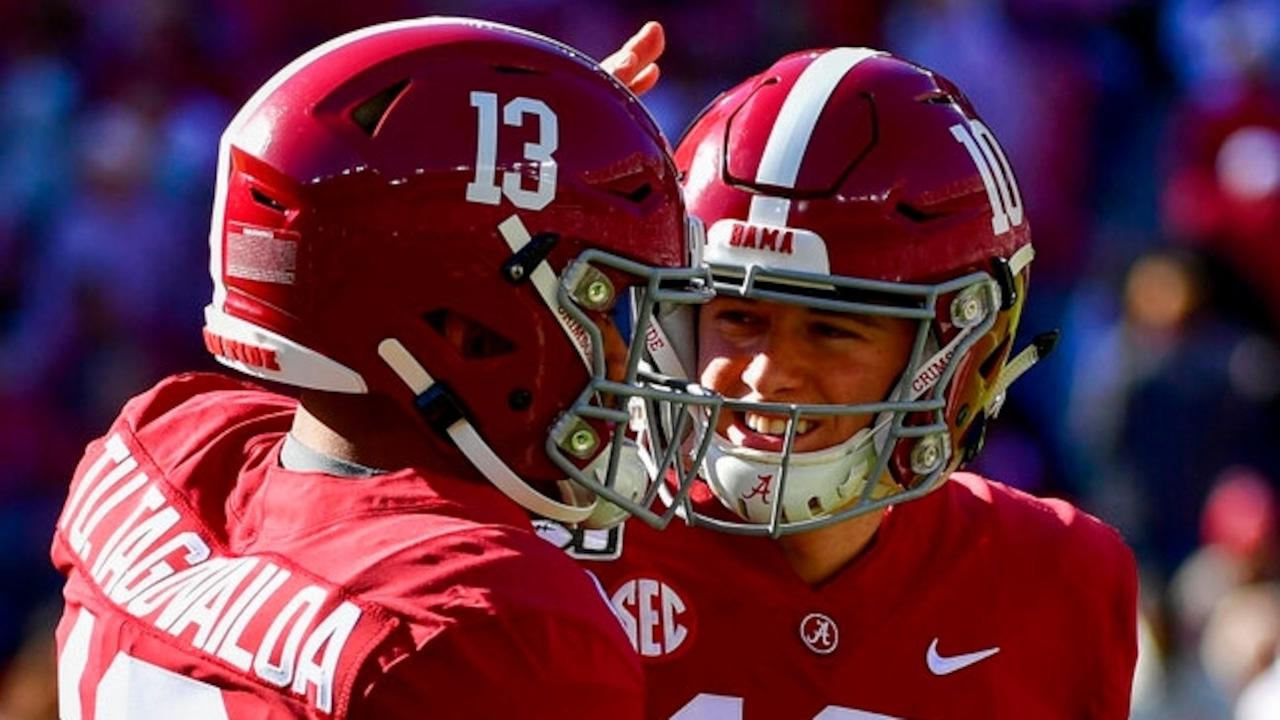 Alabama QB and Nick Saban