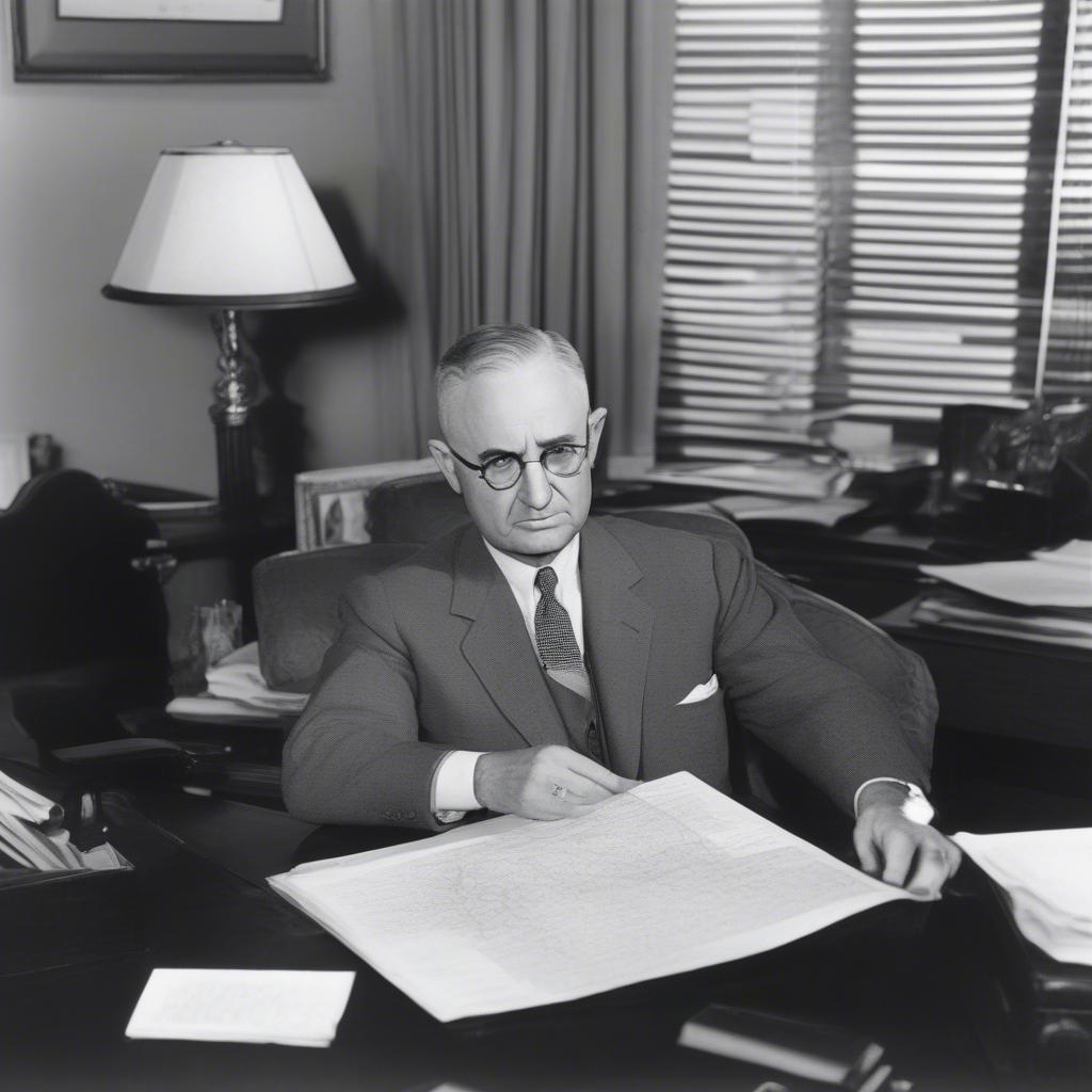 Harry Truman during the 1948 Arab-Israeli War