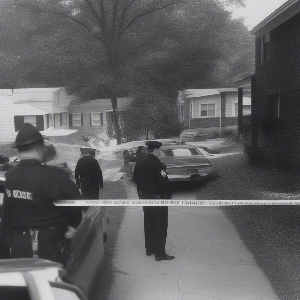 Atlanta Child Murders Investigation Scene