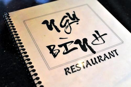 Banh Trang Kep Ingredients at Com Com Restaurant