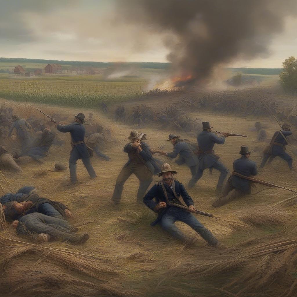 The Cornfield at Antietam: A Scene of Carnage