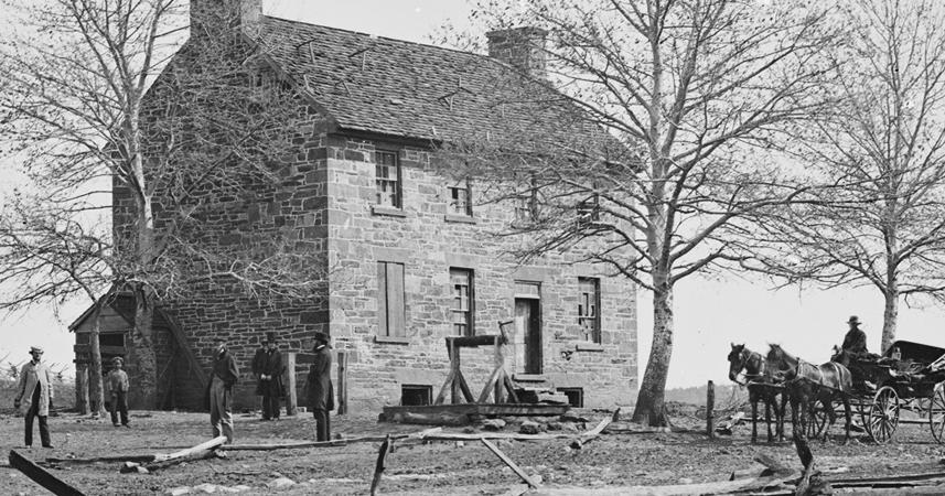 Union Soldiers at the Battle of Bull Run