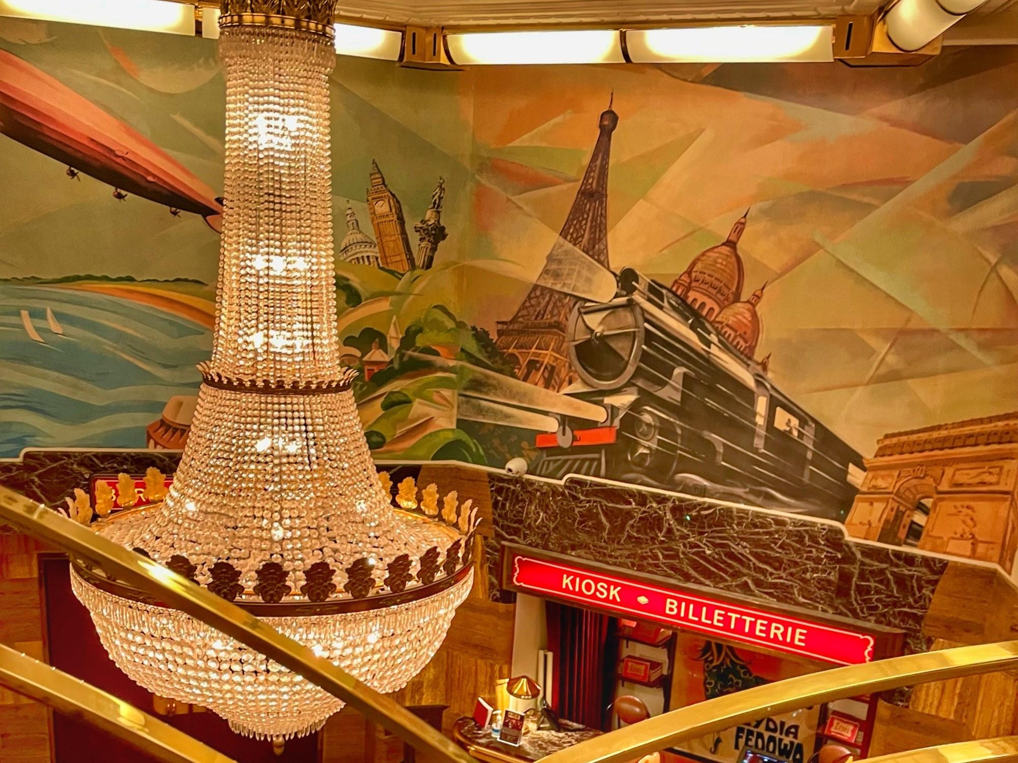 Brasserie Zedel's stunning Art Deco interior in London