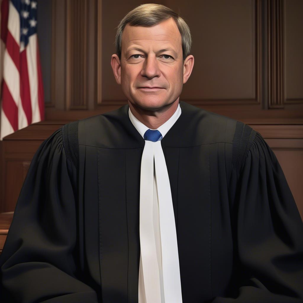 Chief Justice John Roberts at the Supreme Court