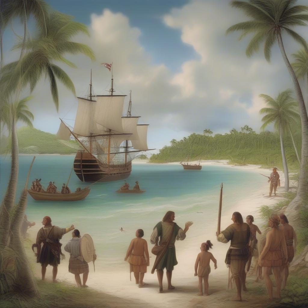 Christopher Columbus's First Voyage to the Americas