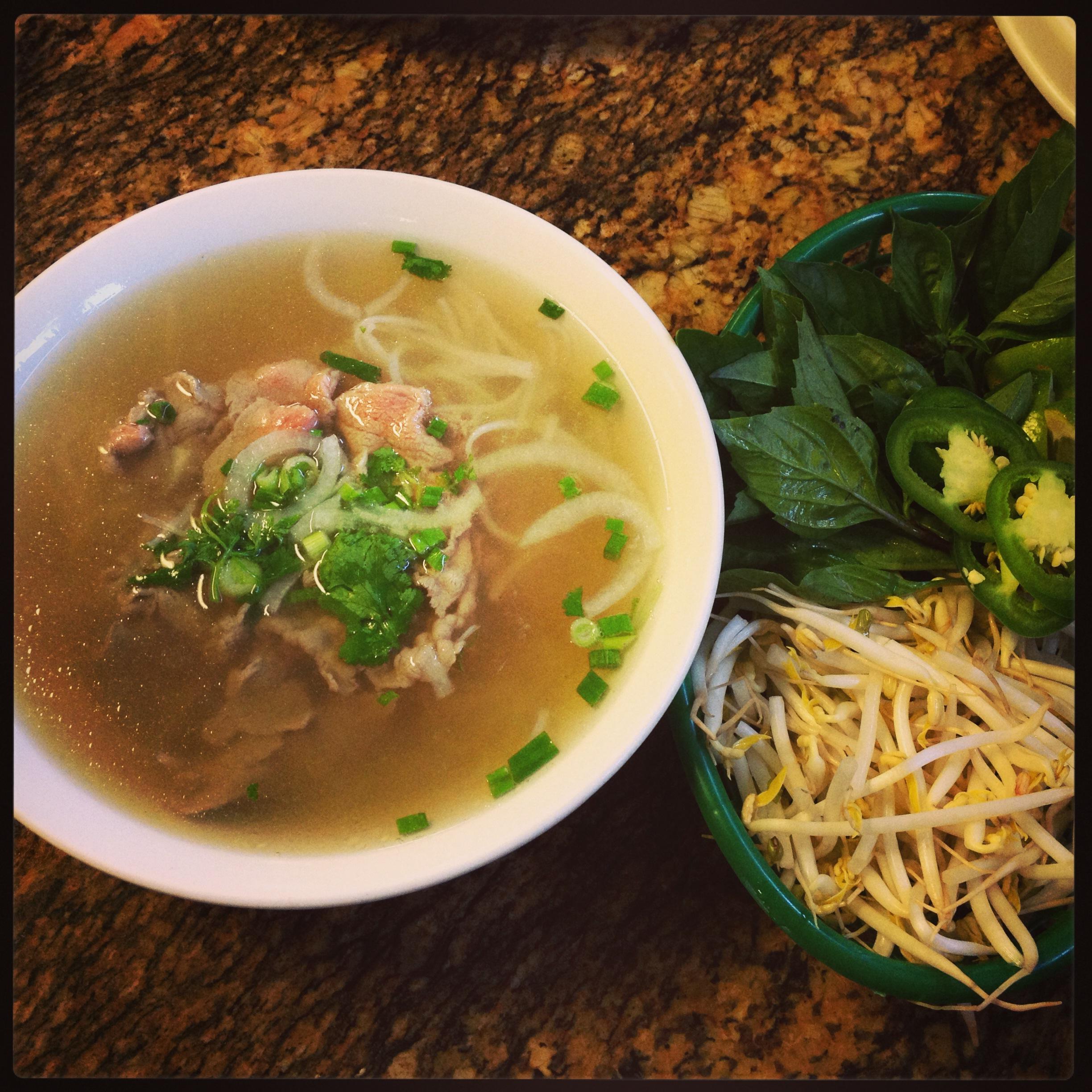 Com Com Battersea Vietnamese Street Food Fresh Herbs