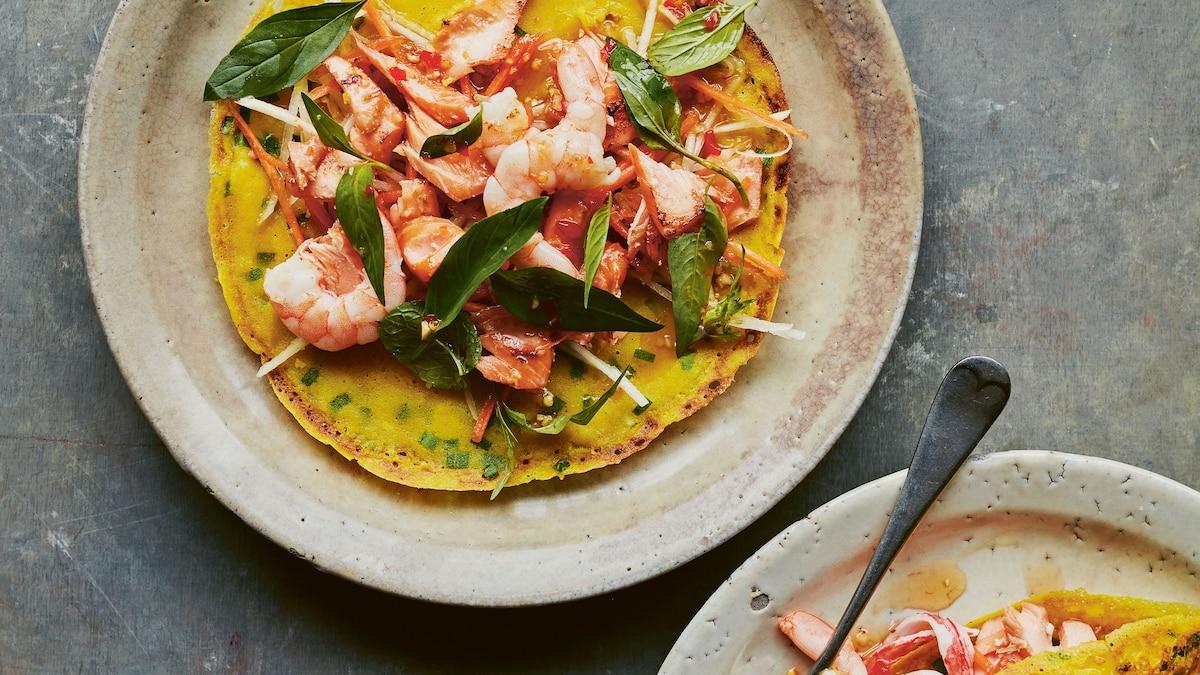 Com Com Restaurant showcases the vibrant colours and flavours of Vietnamese street food in London.