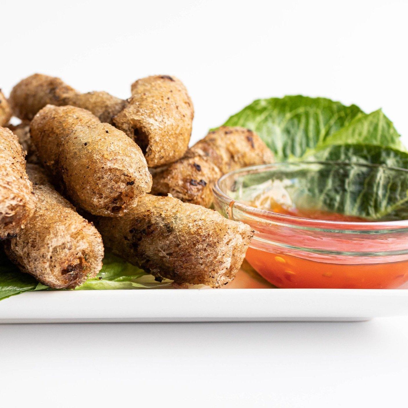 Crispy Vietnamese Spring Rolls at Comcom Restaurant