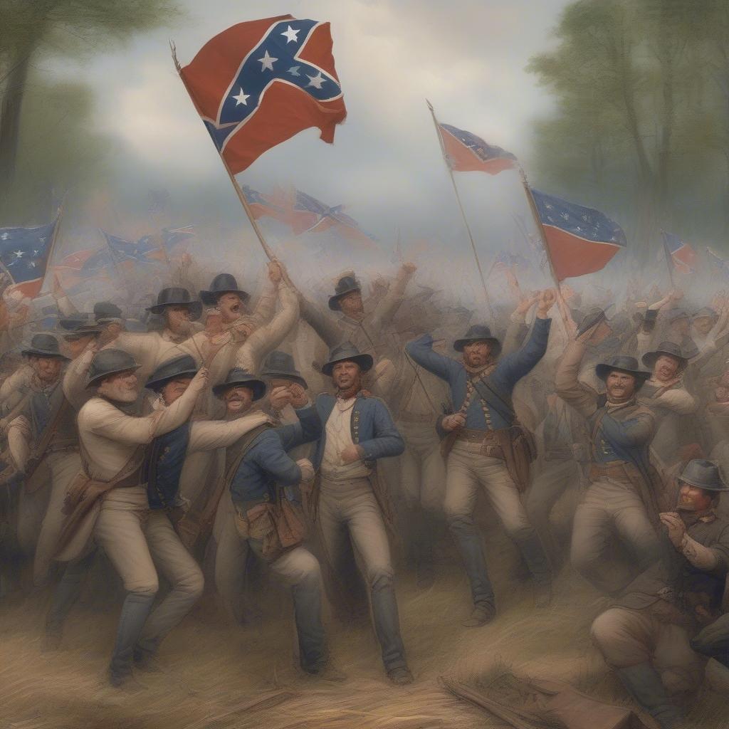 Confederate Soldiers at Chancellorsville