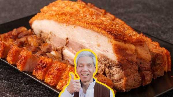Crispy Pork Belly Ingredients at Com Com Restaurant