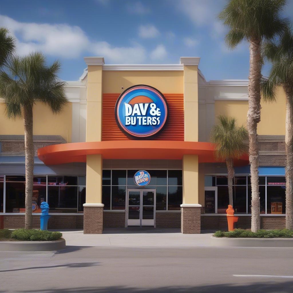 Dave & Buster's Exterior