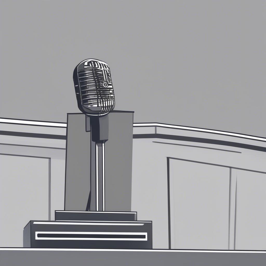 Debate Podium Microphone Winner