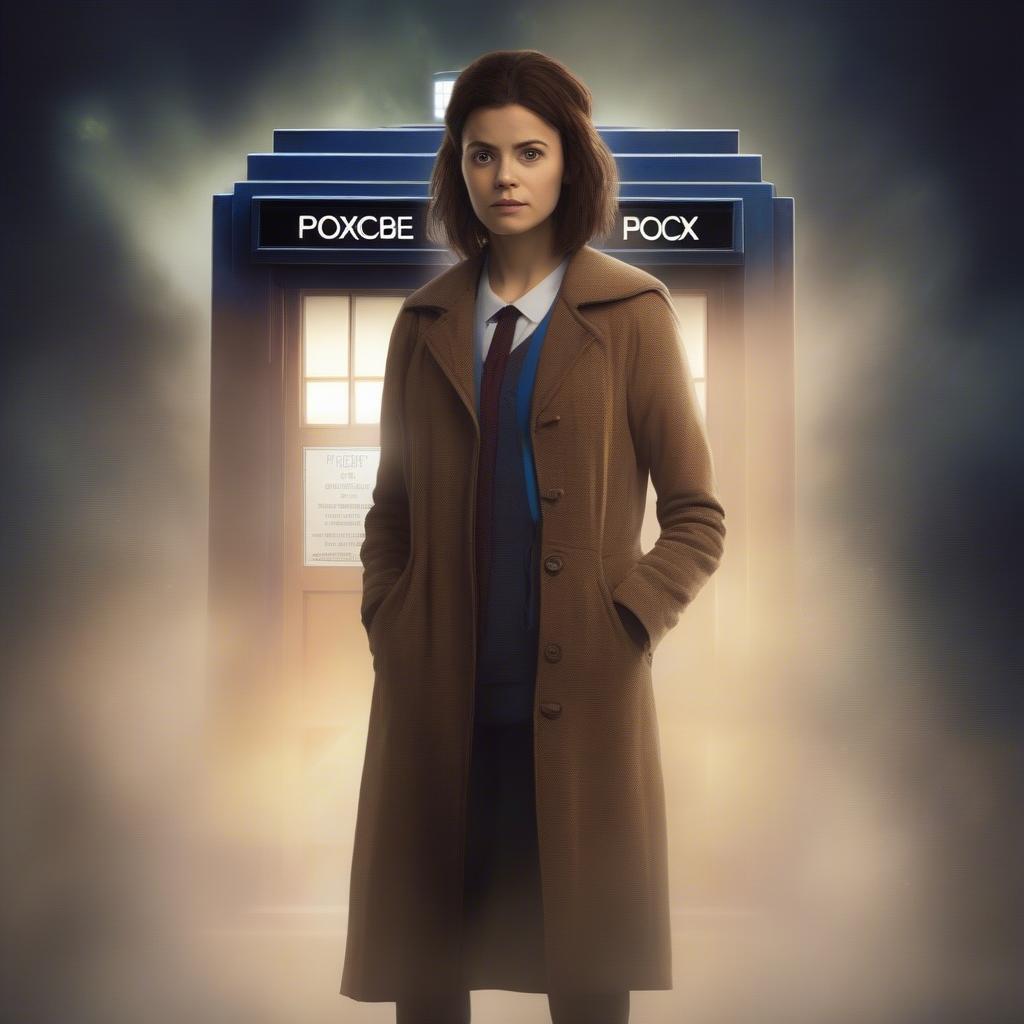 A first look at the Doctor's new companion.