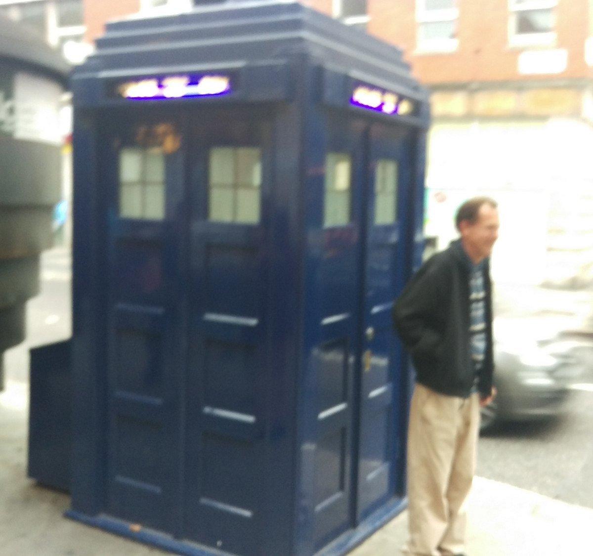 Doctor Who's TARDIS in London