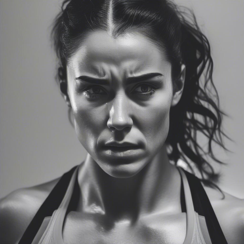 Female Olympian Training After a Break