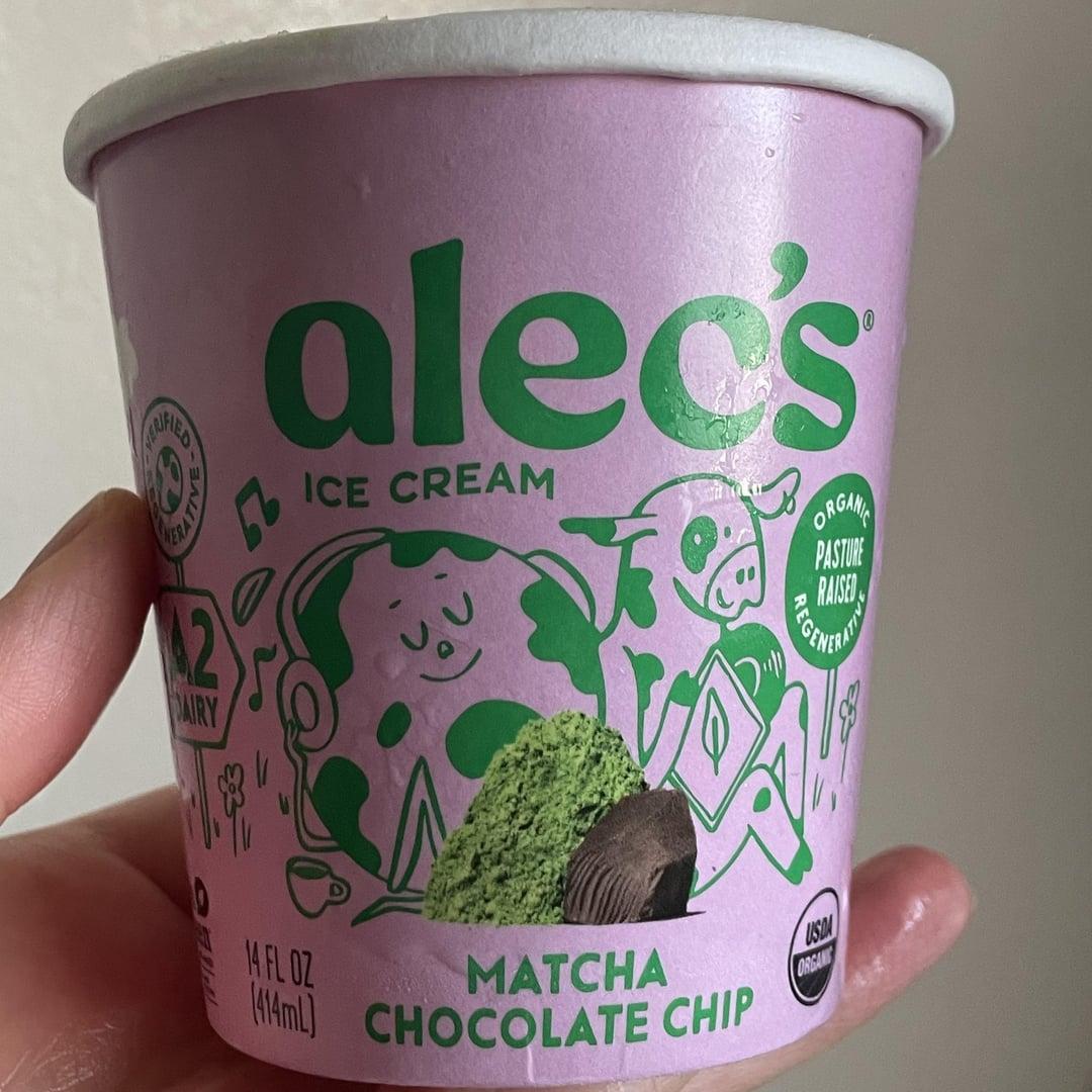 Green Tea Ice Cream at Com Com Restaurant