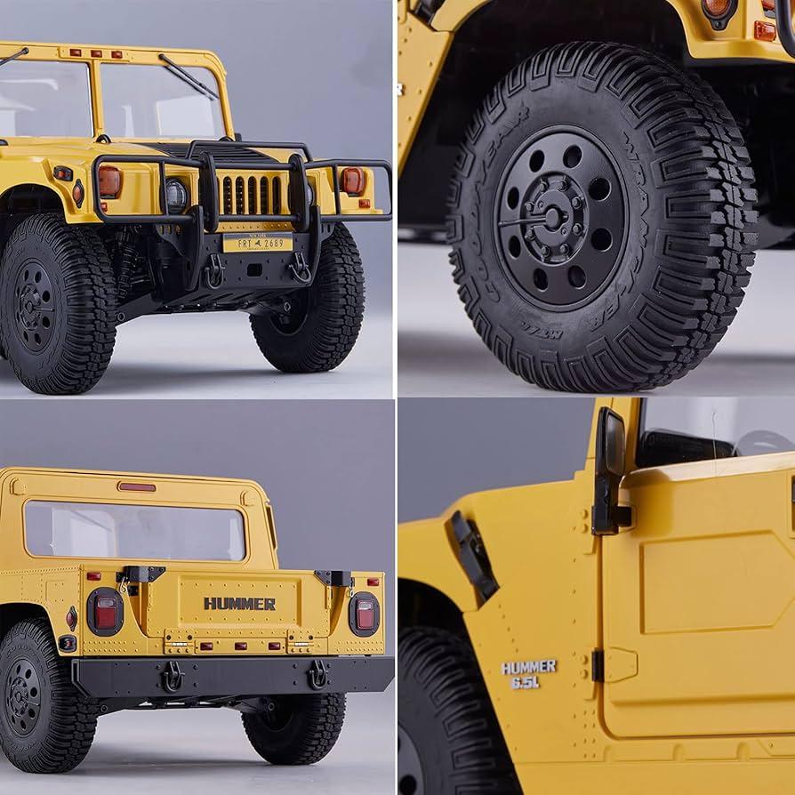 Hummer H1 Military Vehicle in Desert Terrain