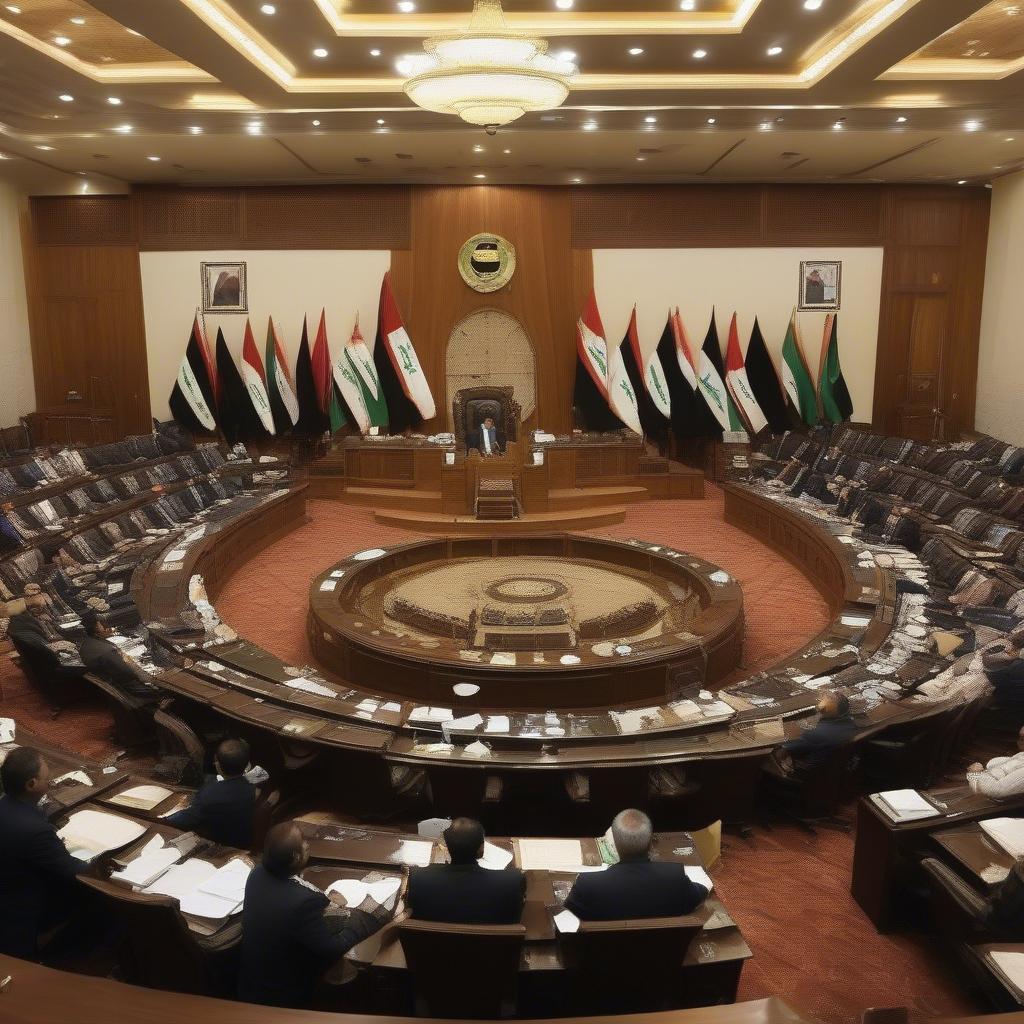 Iraqi Parliament in Session: A Glimpse into Iraqi Politics