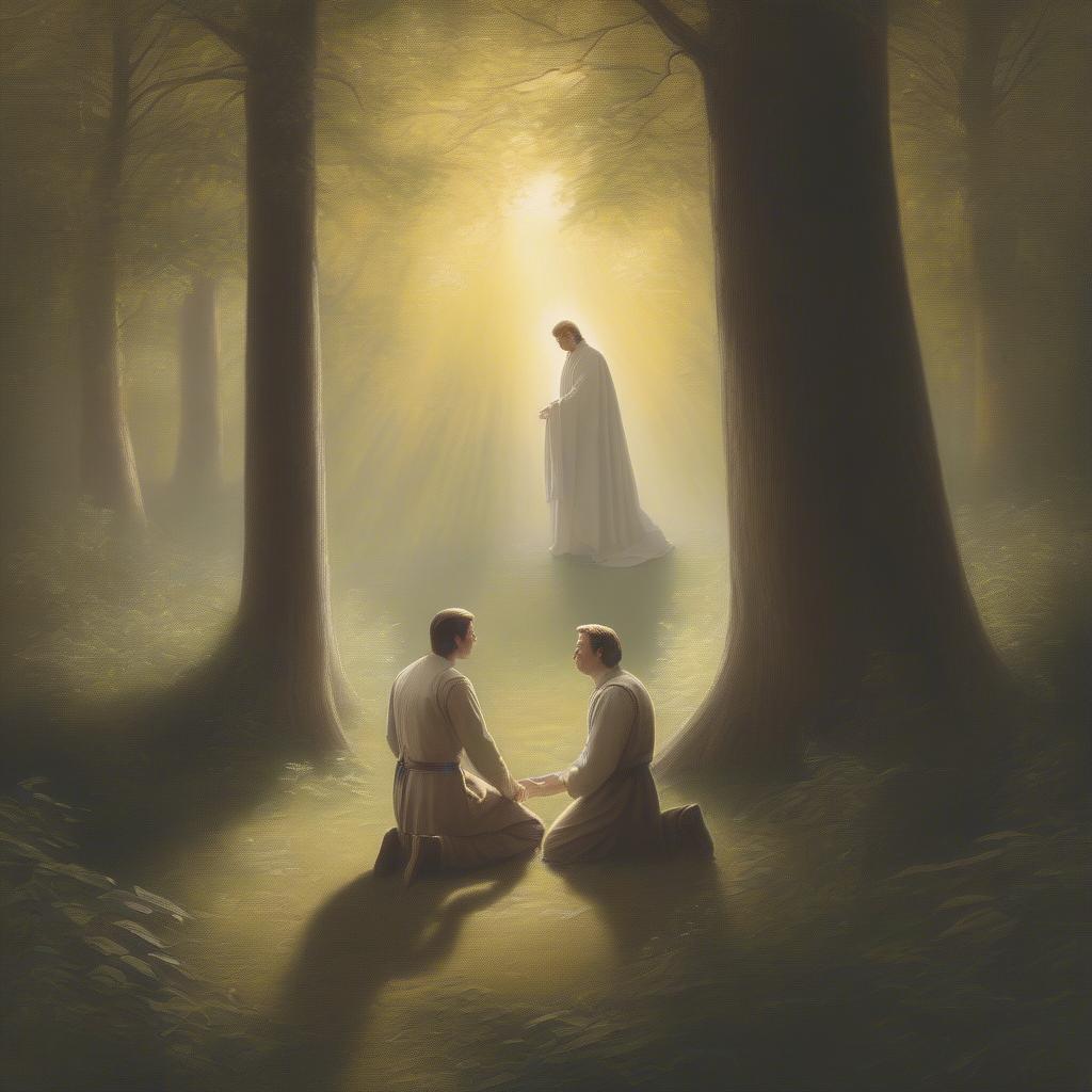 Joseph Smith's First Vision Painting