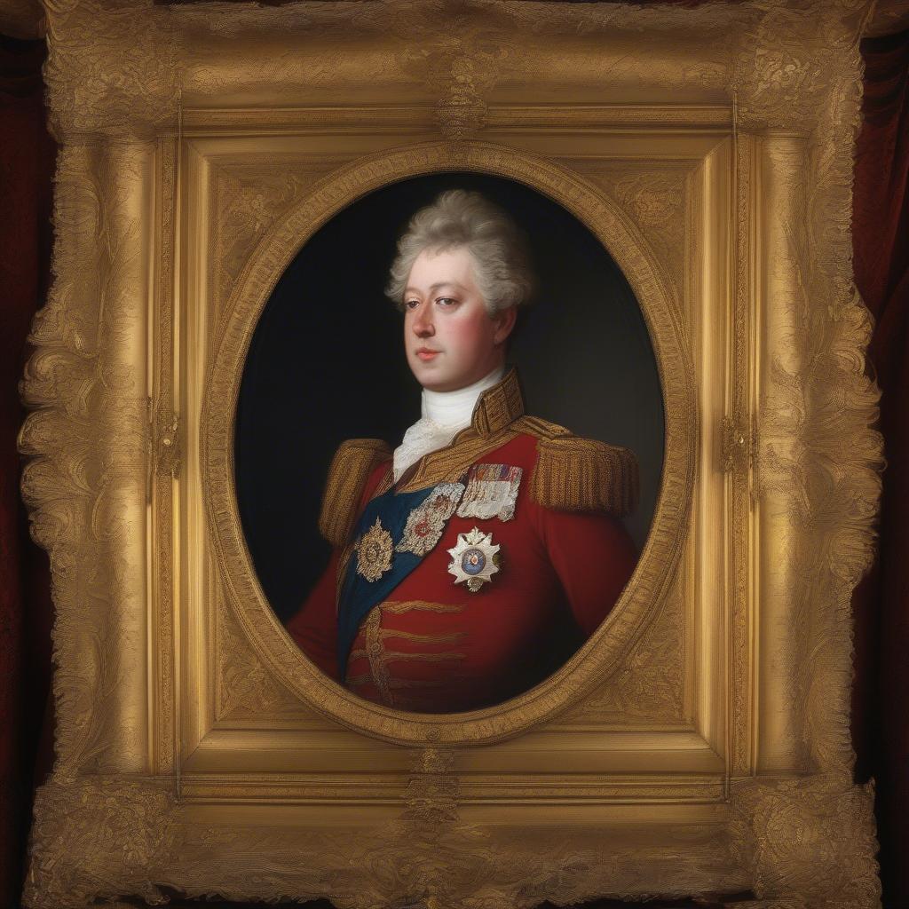 King George IV Portrait