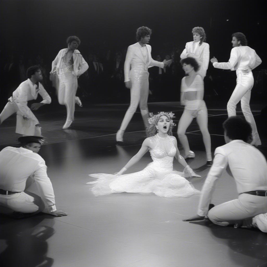 Madonna's Iconic "Like a Virgin" VMA Performance