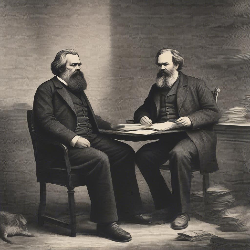 Marx and Engels: Authors of the Communist Manifesto