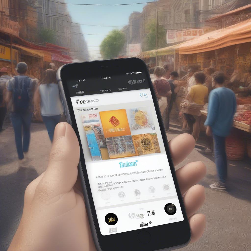 Using Shazam to identify a song