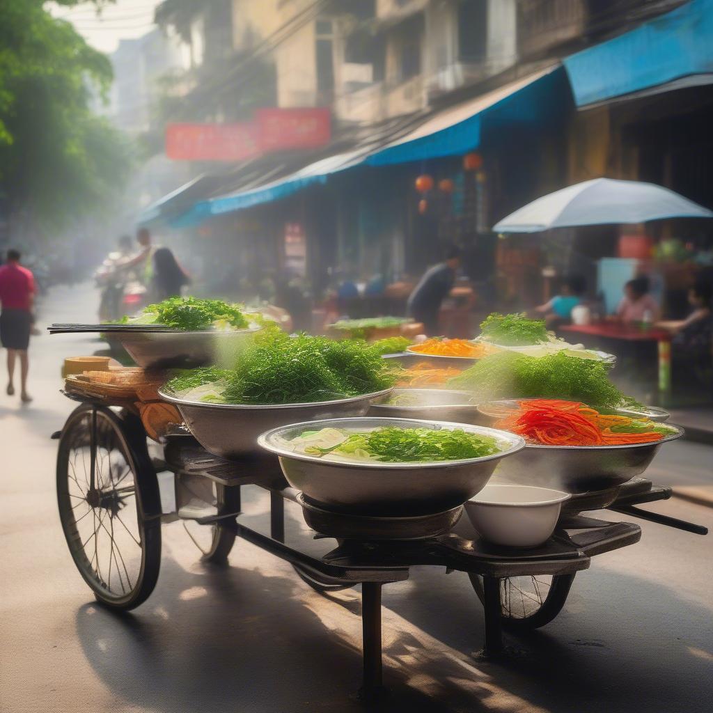 Northern Vietnamese Pho Street Food