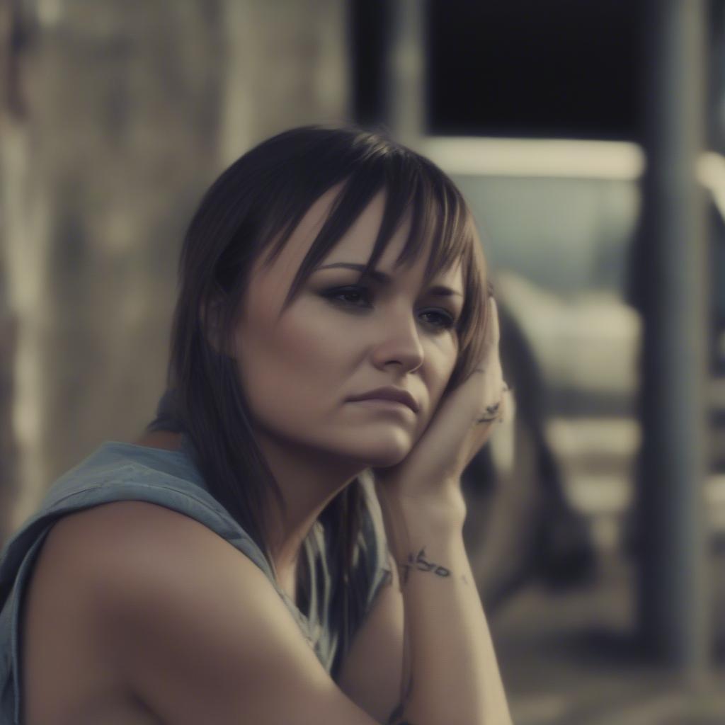 Briana Evigan in Numb Music Video