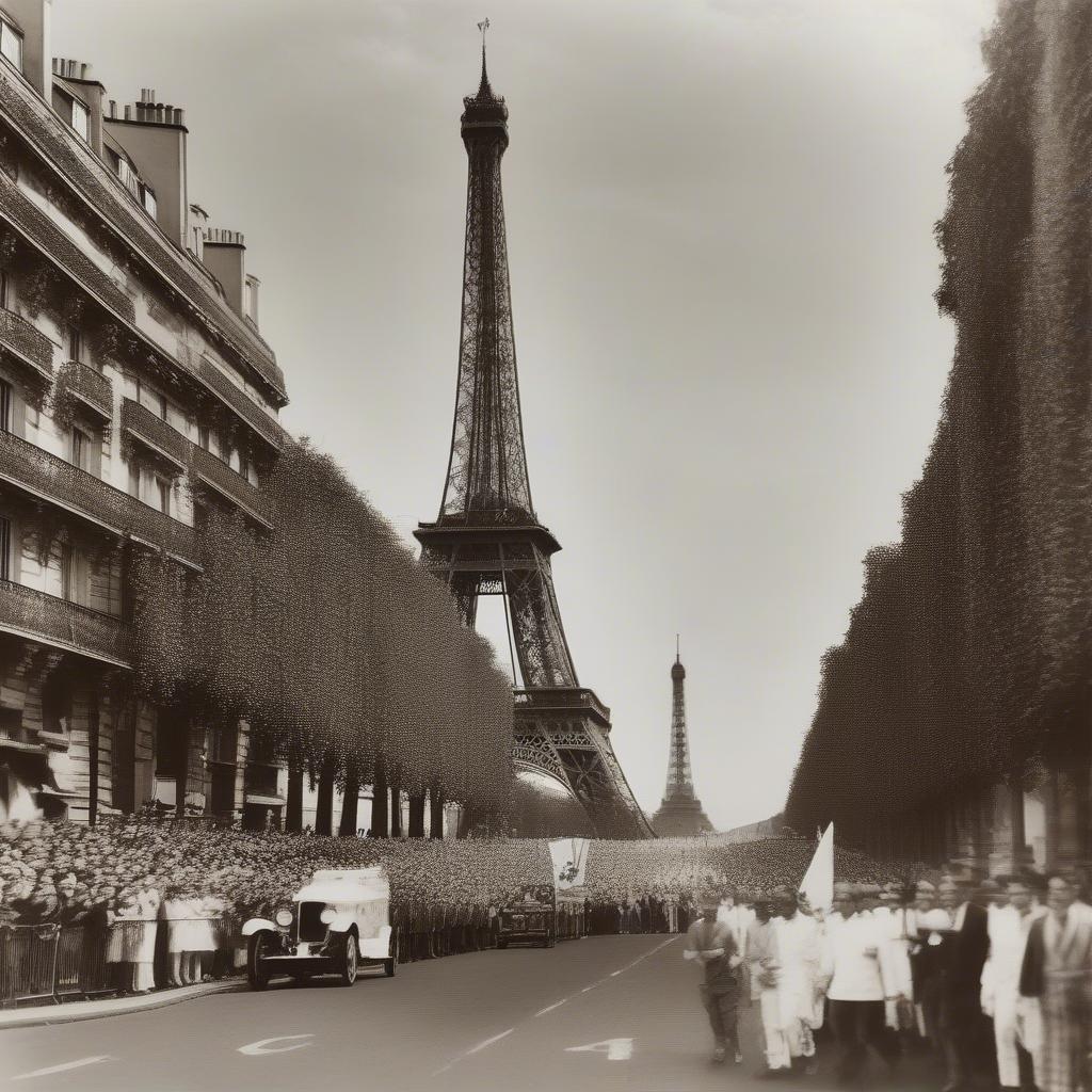 Olympic torch relay in Paris 2024