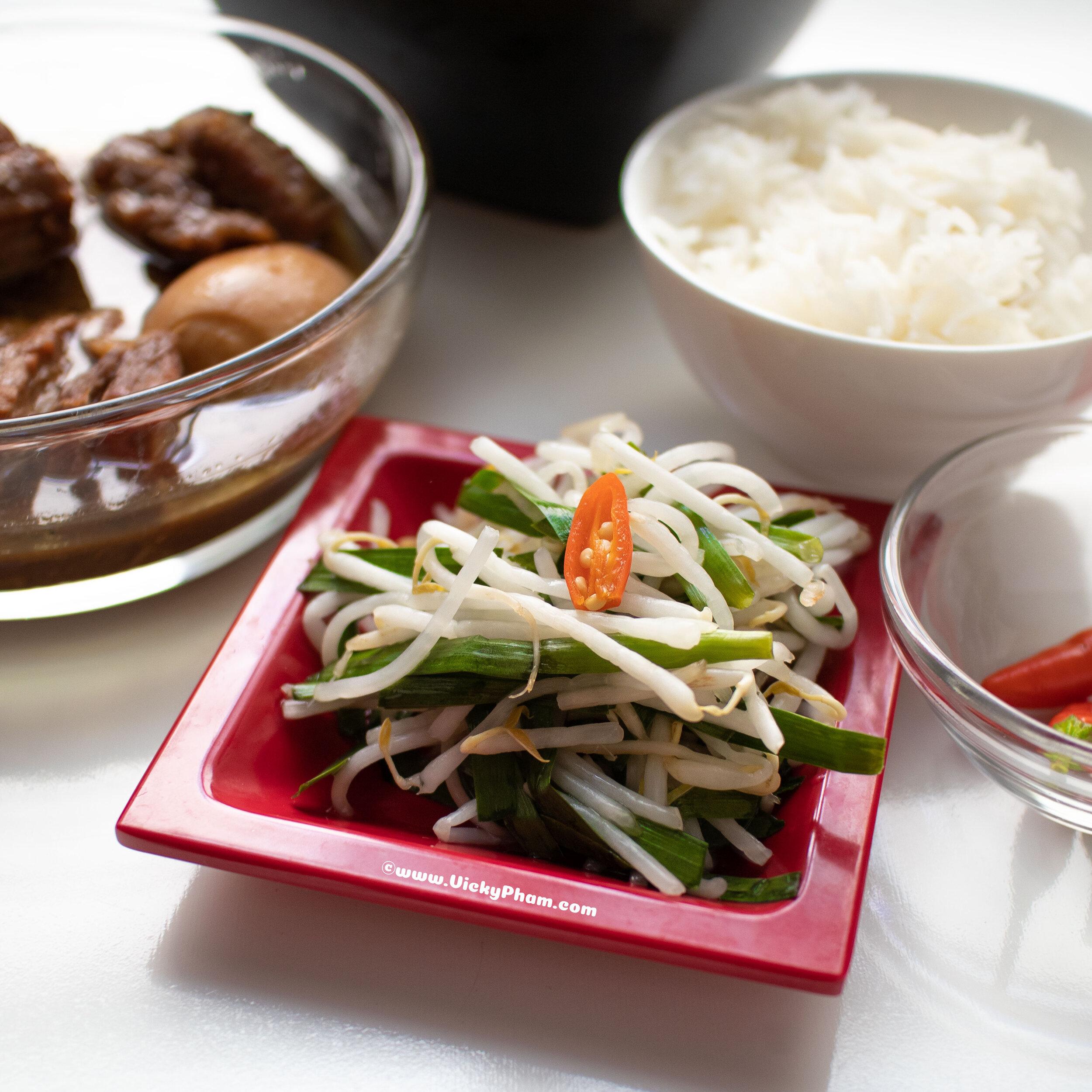 Pickled Bean Sprouts Ingredients