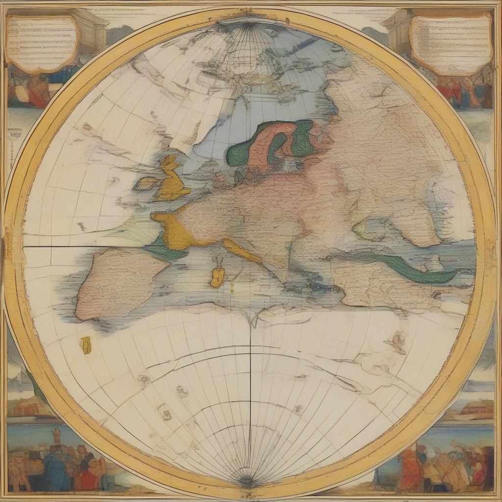 Ptolemy's World Map from the 2nd Century AD