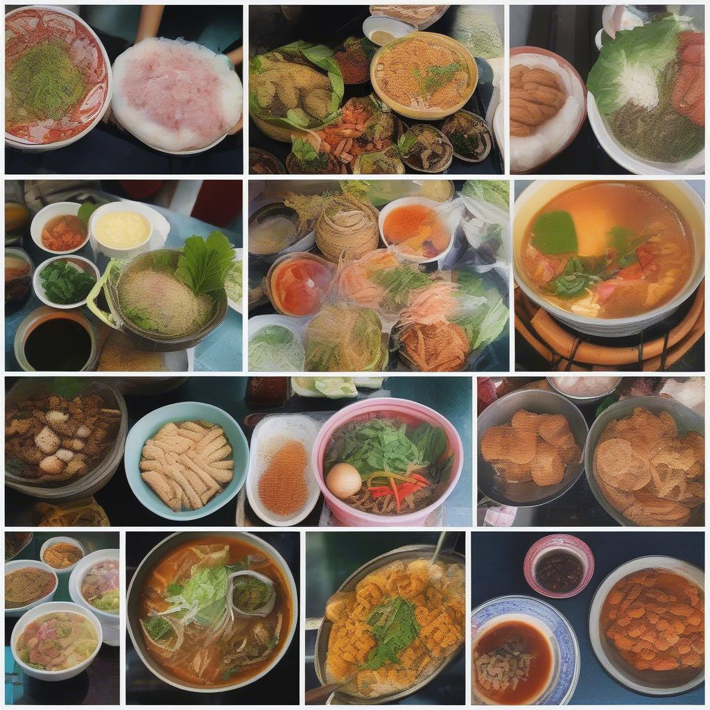 Regional Vietnamese Street Food Dishes