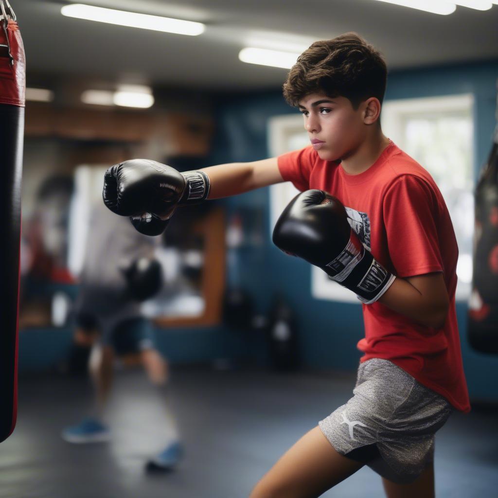 Ryan Garcia's early career in boxing