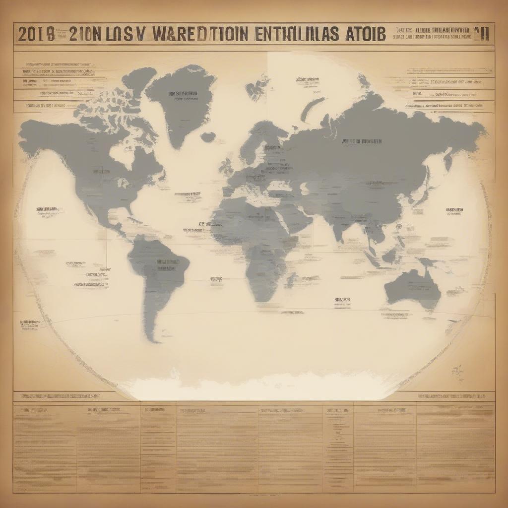 Map of Slave Trade Abolition Dates Worldwide