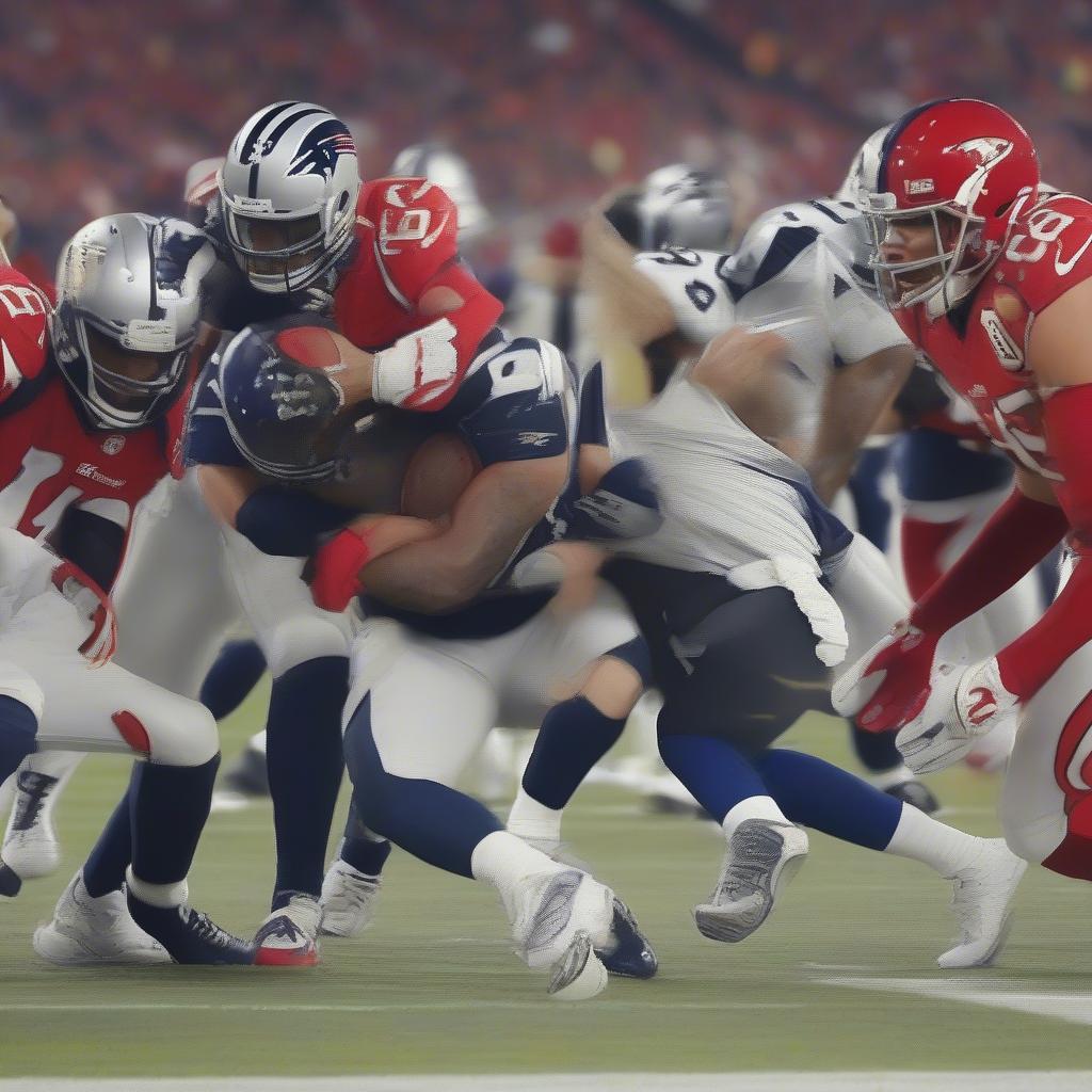 Super Bowl Playoffs Intense Rivalry