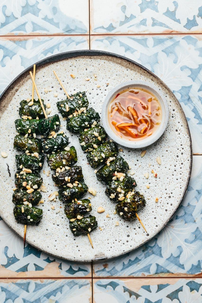 Vietnamese Grilled Pork Vermicelli Street Food Scene