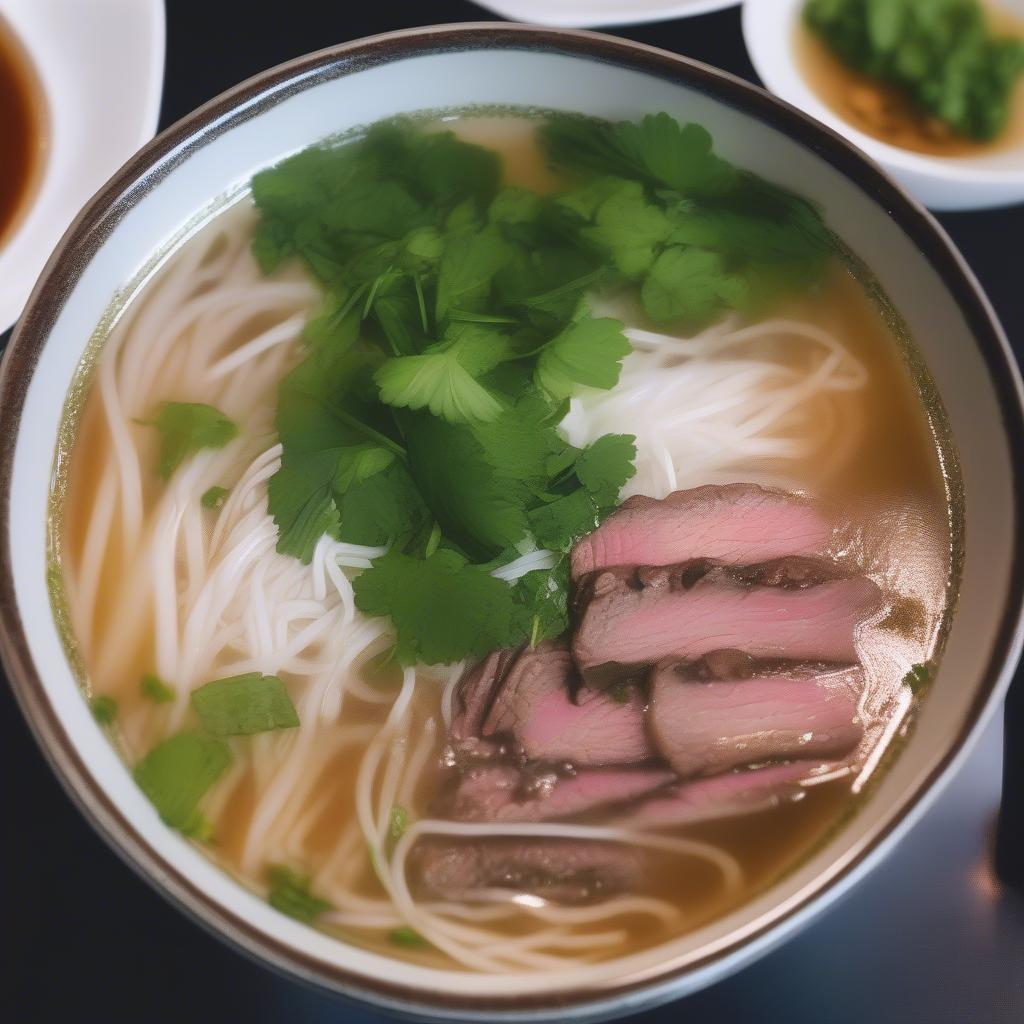 Vietnamese Pho in Hanoi Street Food