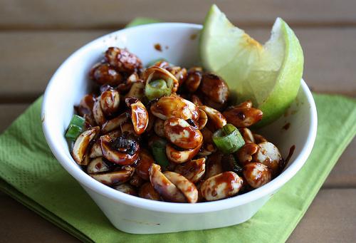 Vietnamese Roasted Peanuts at Com Com Restaurant