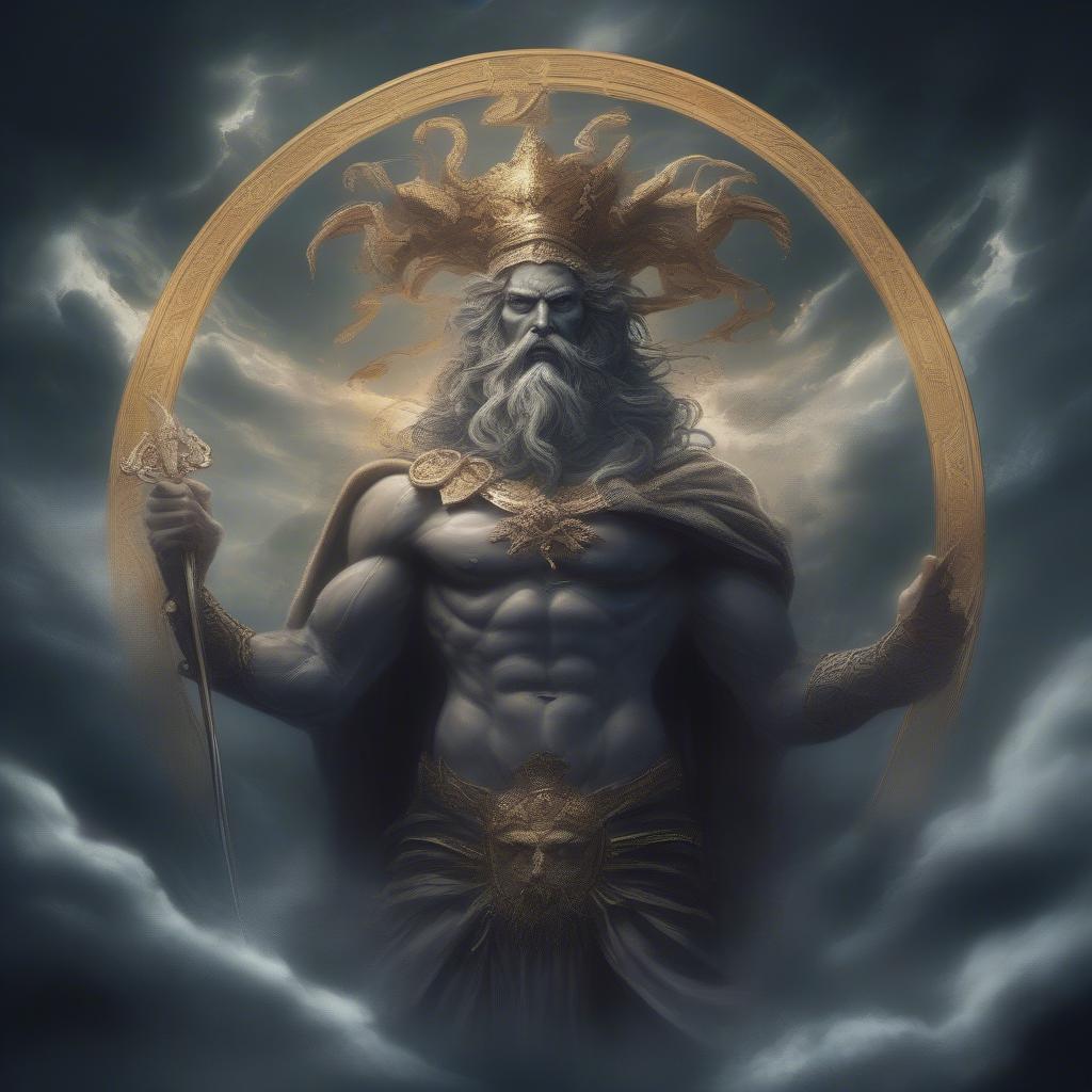 Zeus' Father Cronus in Greek Mythology