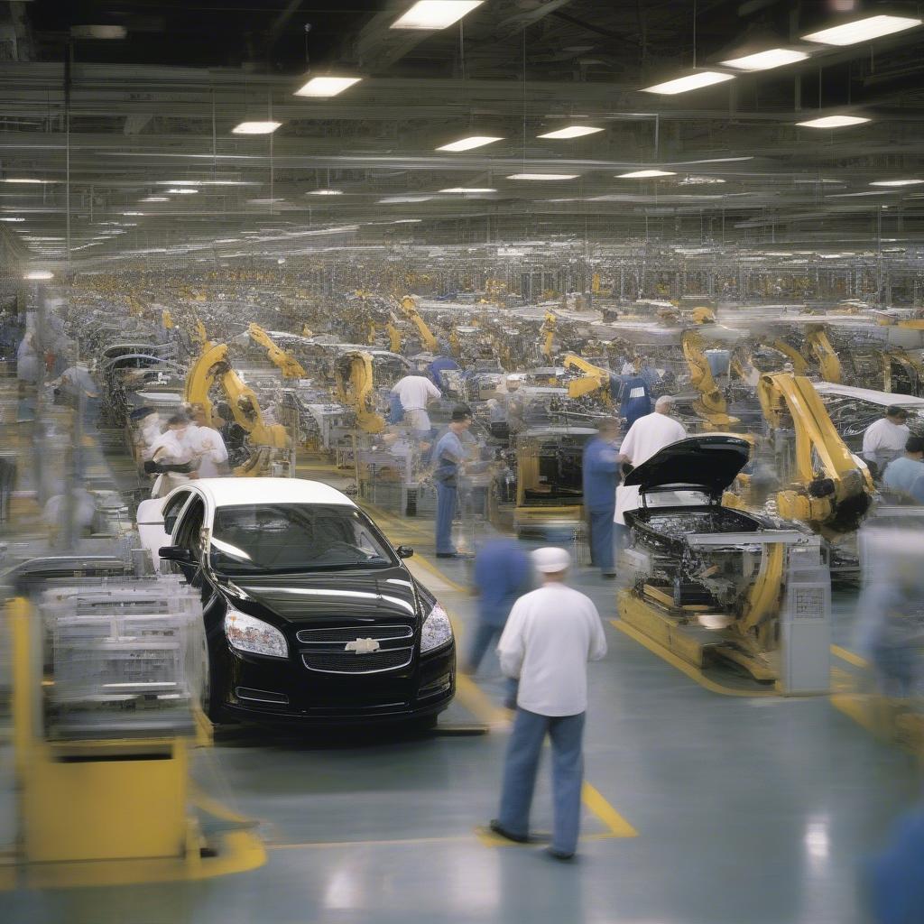 2005 Chevy Malibu Assembly Line