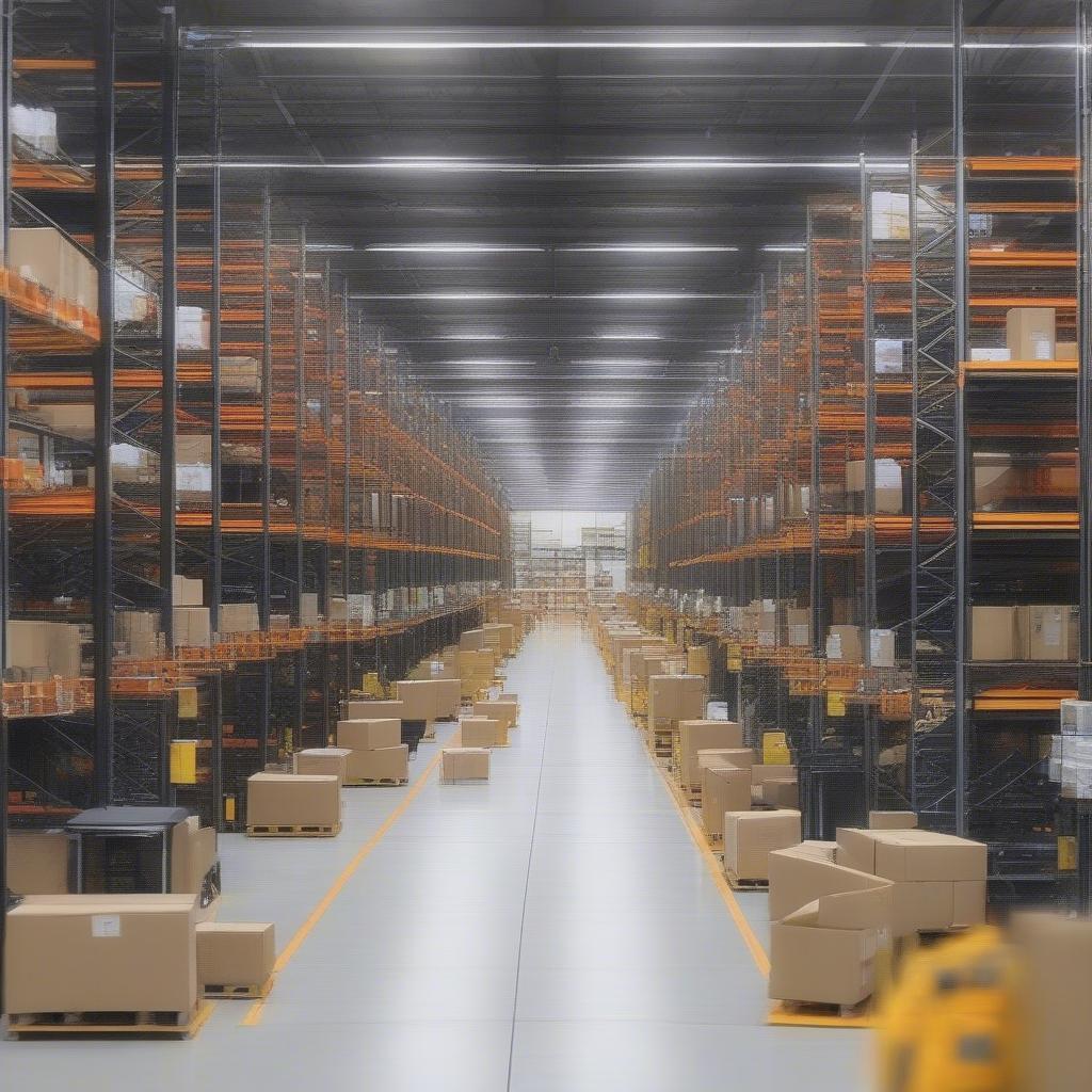 Amazon Robotics in Fulfillment Center