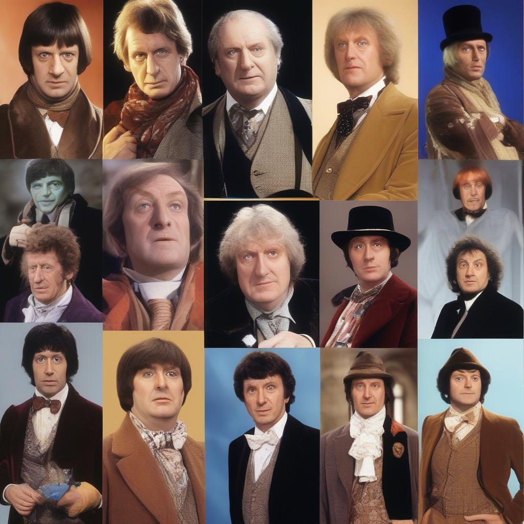 Classic Era Doctor Who Actors