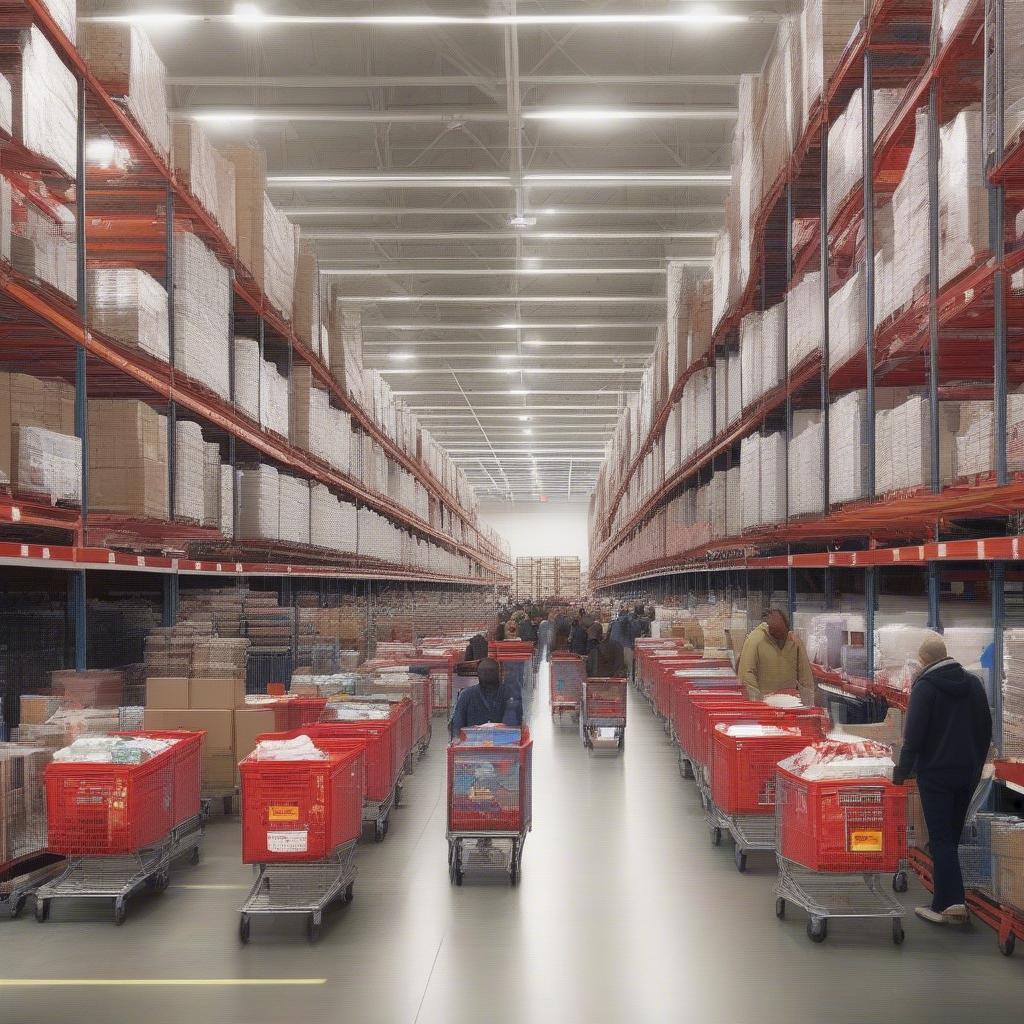 Costco Warehouse Sales During Economic Boom