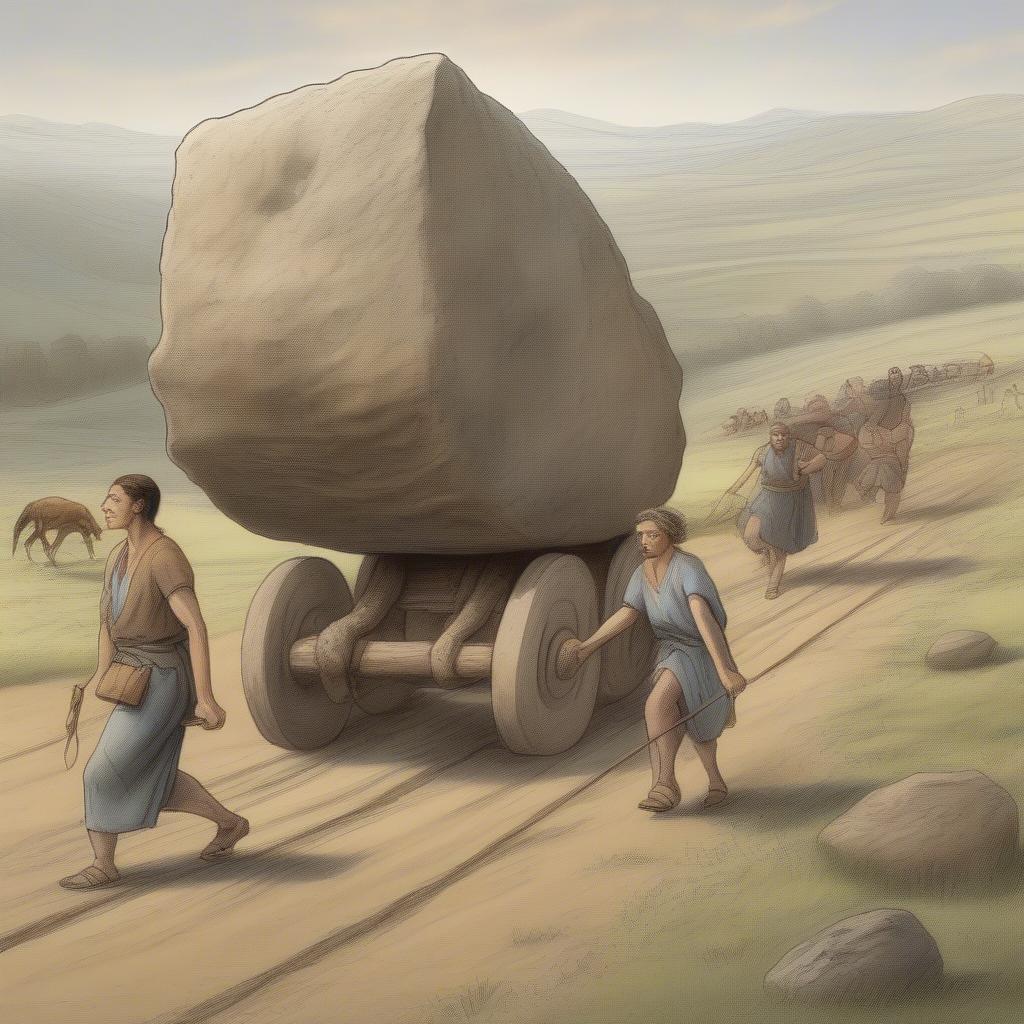 Early Roller Transport in Neolithic Era