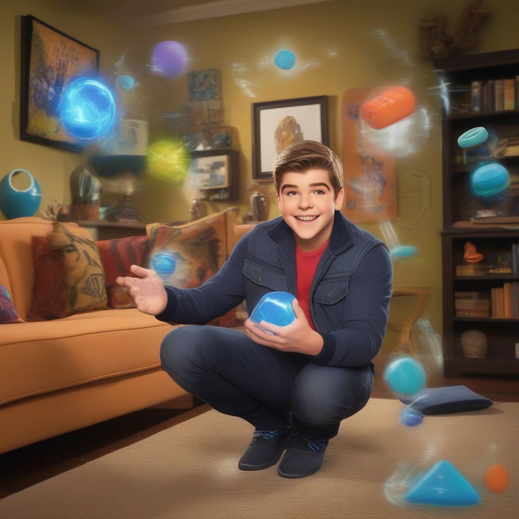 Evan Thundermans Displaying Superpowers