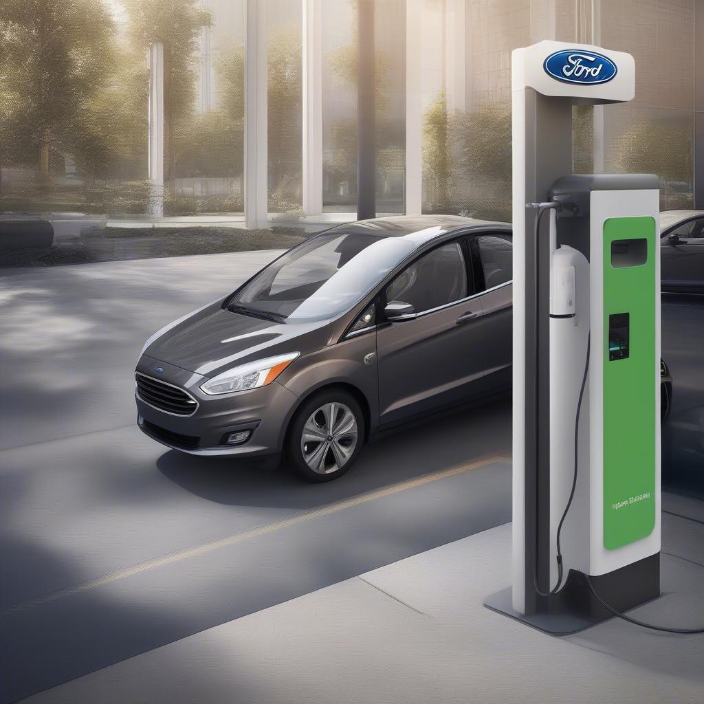 Ford Electric Vehicle Charging Station