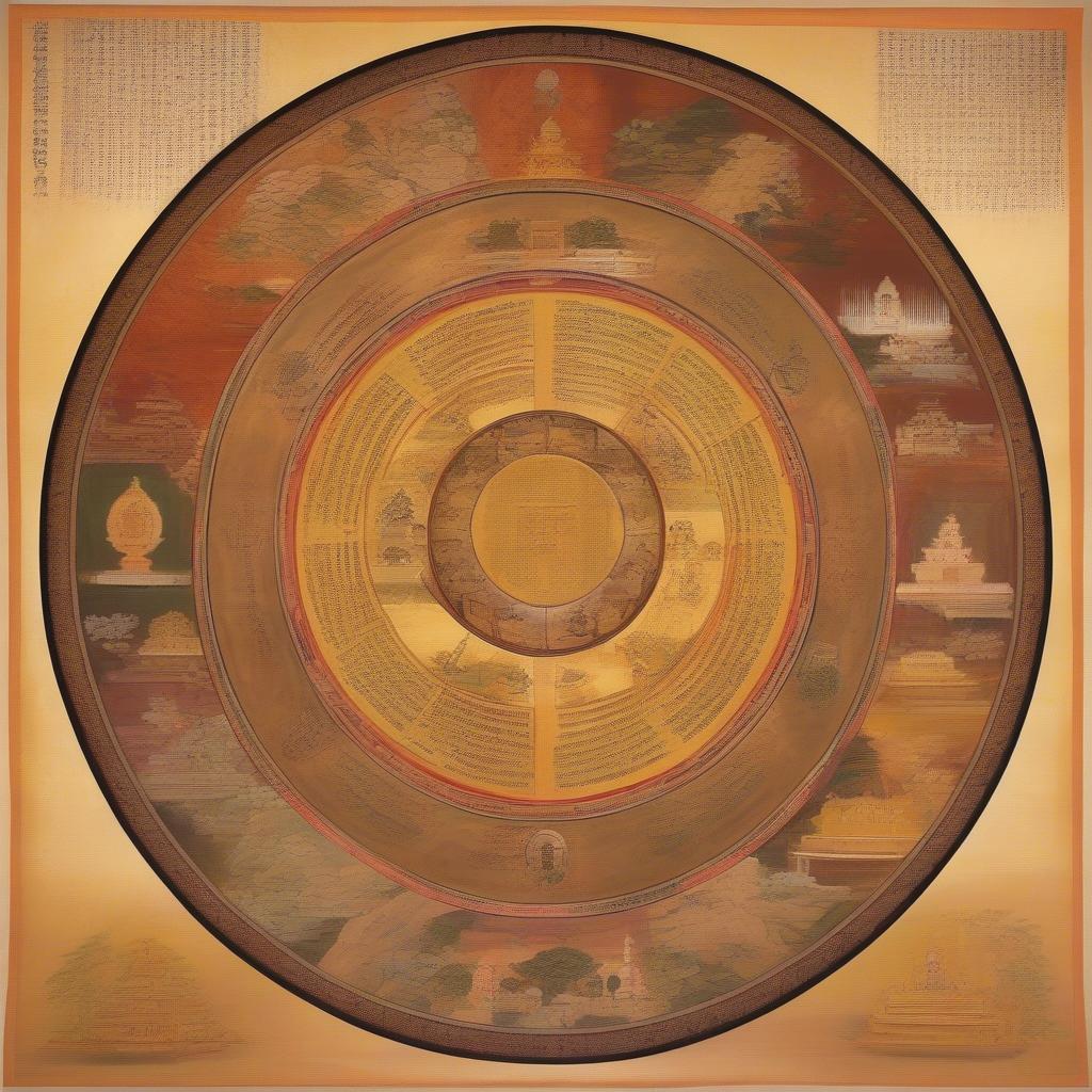 Buddhist Wheel of the Four Noble Truths
