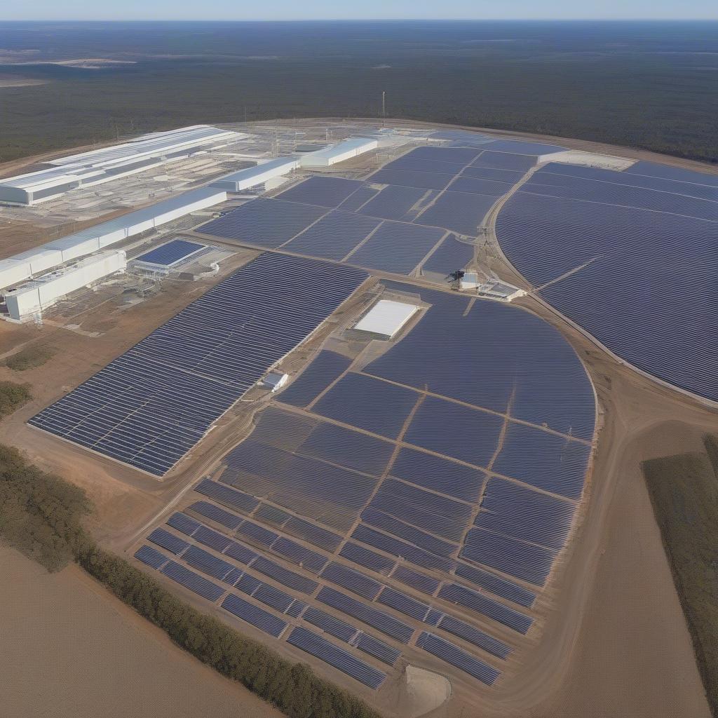 Google Data Center Powered by Renewable Energy