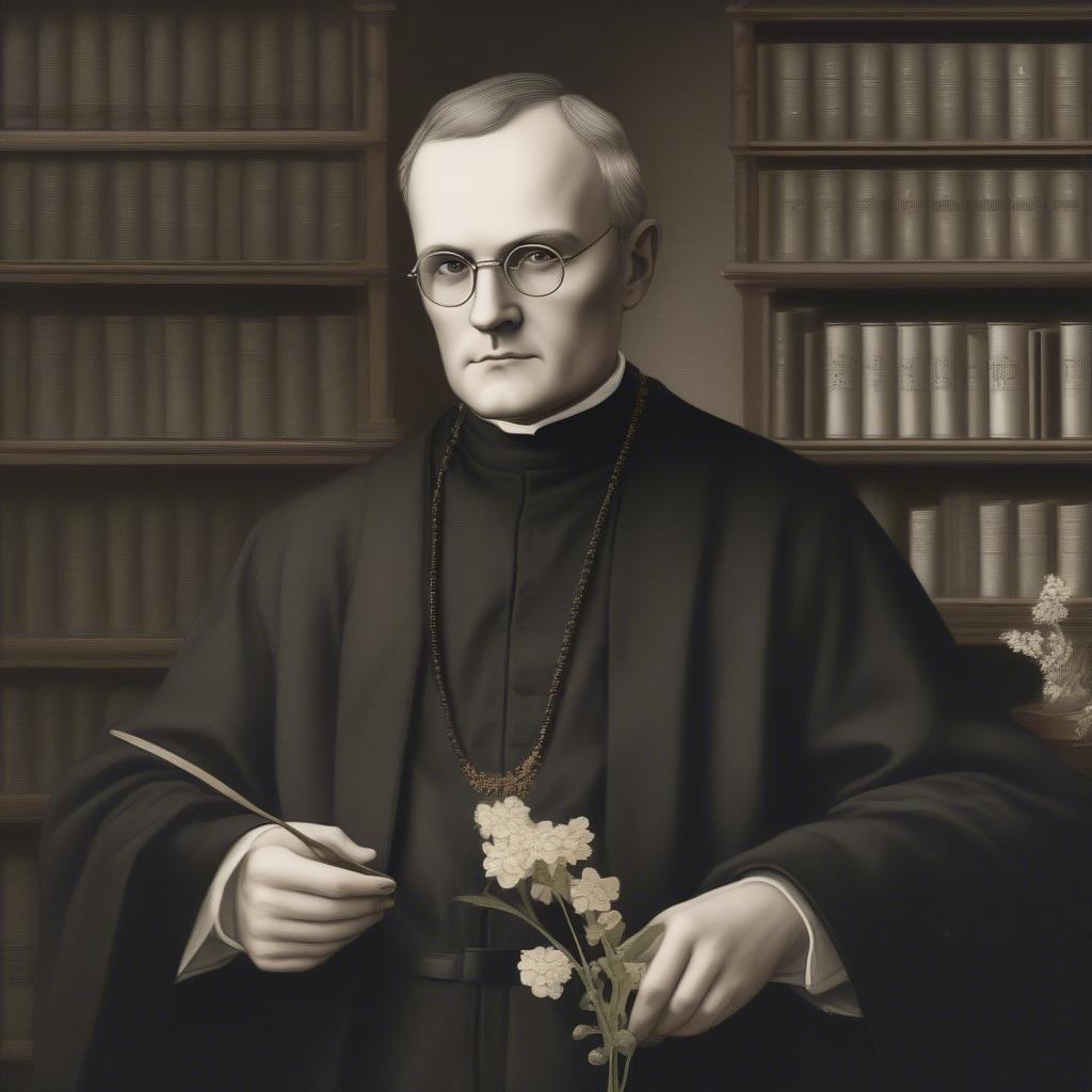 Gregor Mendel Portrait